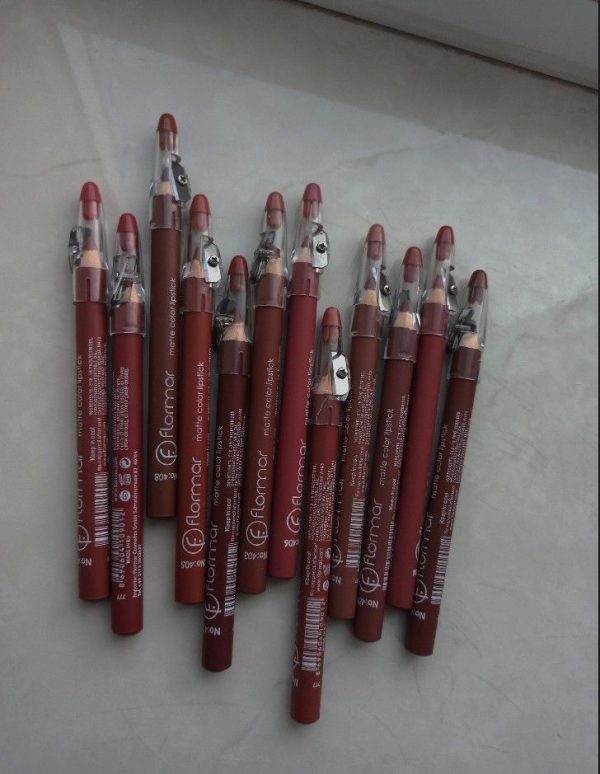 Smudge Proof Lip Pencil Pack Of 12 - Image 3